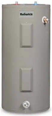 Reliance 50-Gallon Energy-Efficient Electric Water Heater for Residential Use