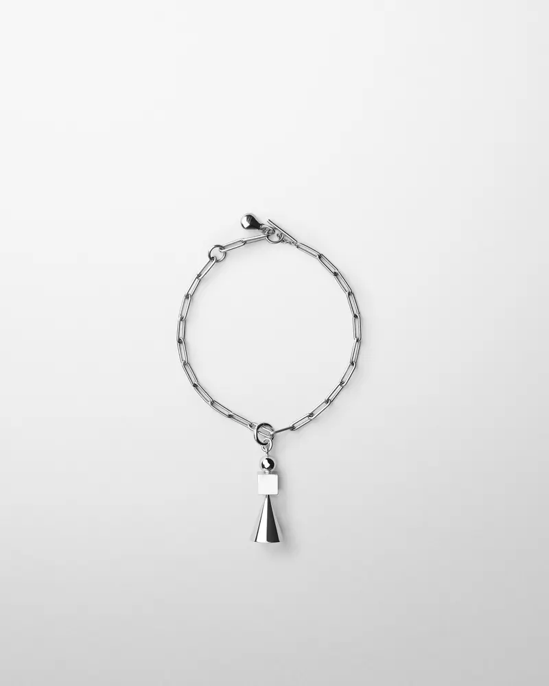 Removable Stacked Sterling Silver Pendant Necklace