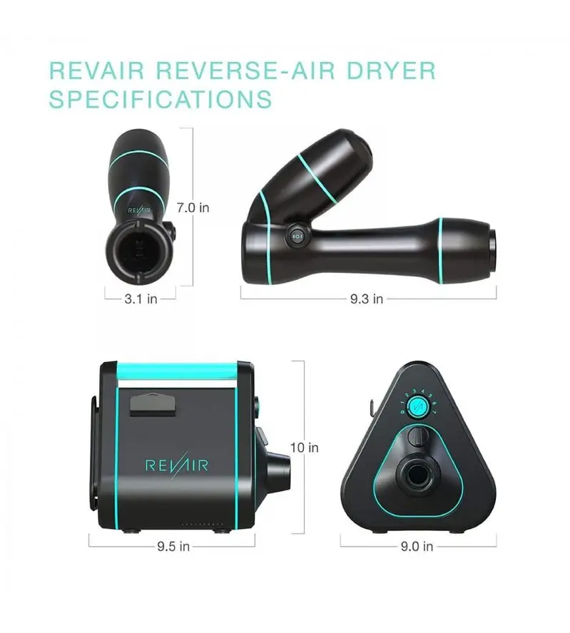 REVAIR Reverse-Air Hair Dryer – All-in-One Straightening & Drying Tool