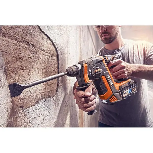 RIDGID R86711B 18V OCTANE Brushless SDS-Plus Rotary Hammer – Bare Tool