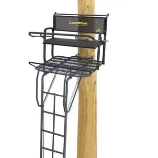 RIVERS EDGE Lockdown LD202E 21-Foot Two-Person Ladder Treestand