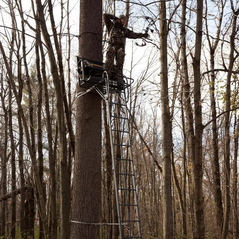 RIVERS EDGE Lockdown LD202E 21-Foot Two-Person Ladder Treestand