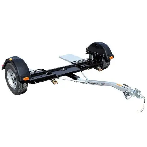 Roadmaster Heavy-Duty Adjustable Tow Dolly – Equipped with Reliable Electric Braking System