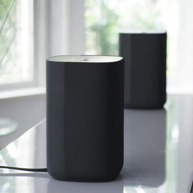 Roku Wireless Speaker Pair – Dual Portable Indoor Speakers, 6.1" Drivers, 80W Combined Output