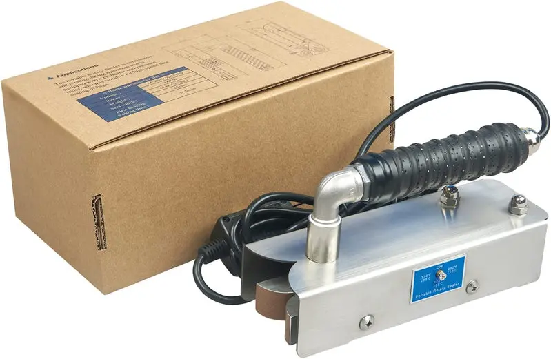 ROS-25 Portable Stainless Steel Rotary Heat Sealer – Continuous-Seal Handheld Bag Sealing Tool