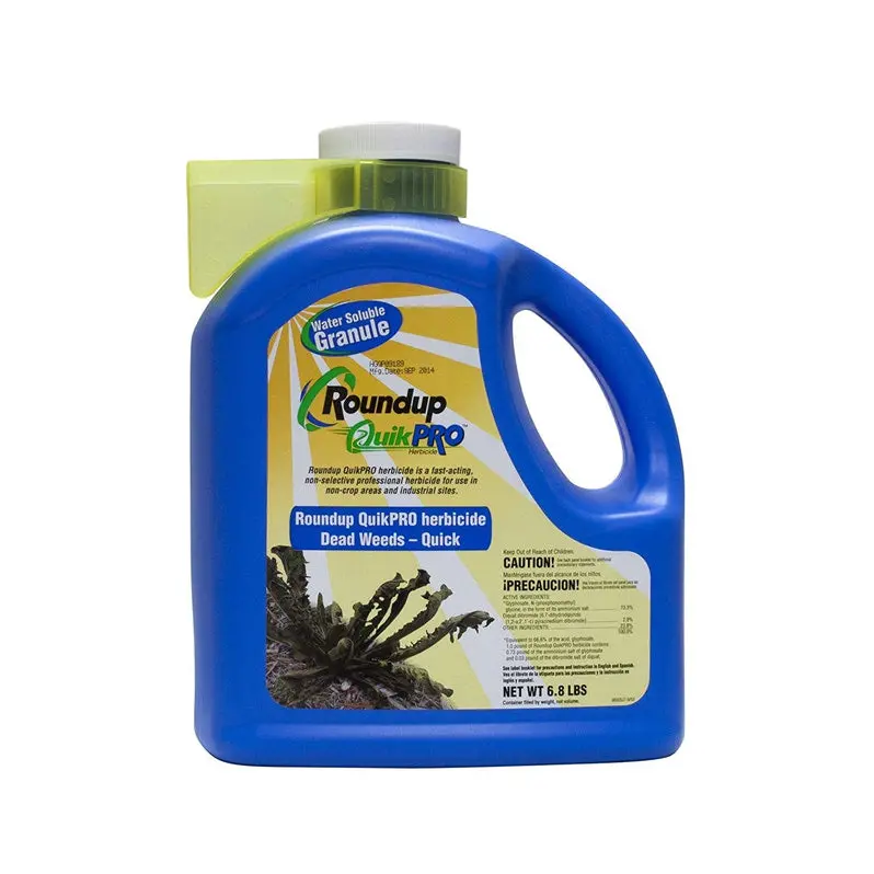 Roundup QuickPro Dry Herbicide – Fast-Acting Glyphosate and Diquat Dual-Formula (2 × 2.5-Gallon Containers)