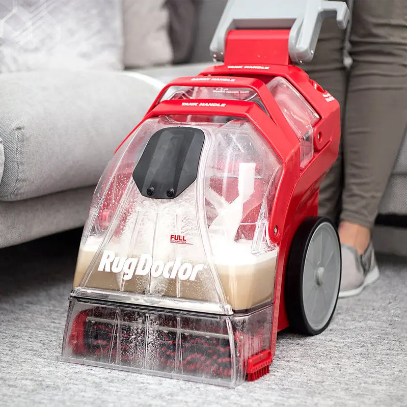 Rug Doctor Deep Clean Carpet Cleaner – Includes Two 1-Liter Detergent Bottles