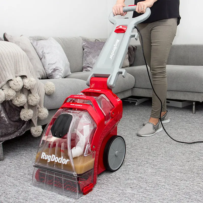 Rug Doctor Deep Clean Carpet Cleaner – Includes Two 1-Liter Detergent Bottles