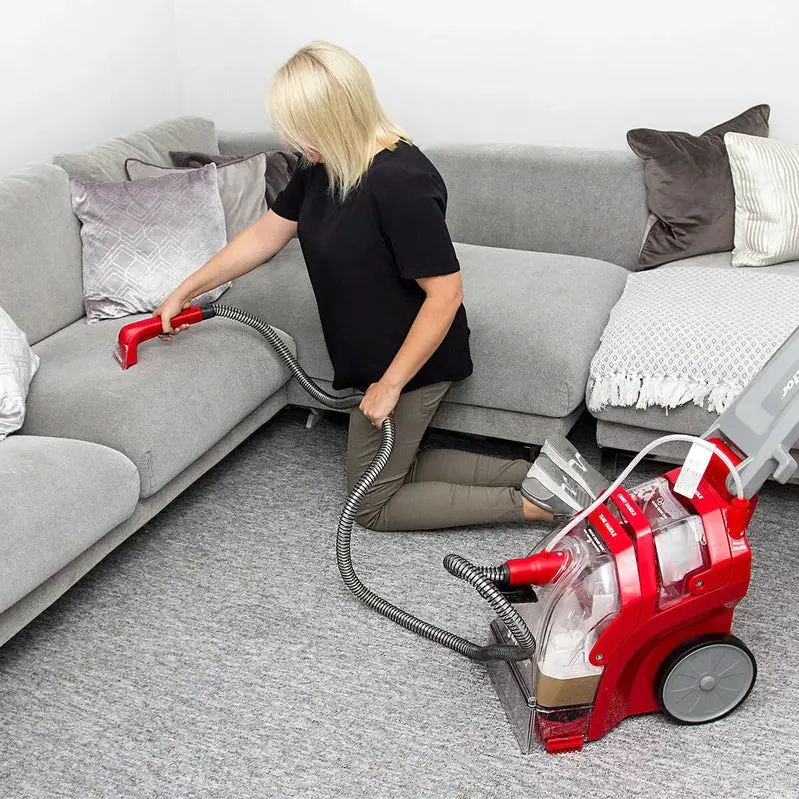 Rug Doctor Pro-Grade Carpet Cleaning Machine – Comes with Dual 1L Detergent Refills