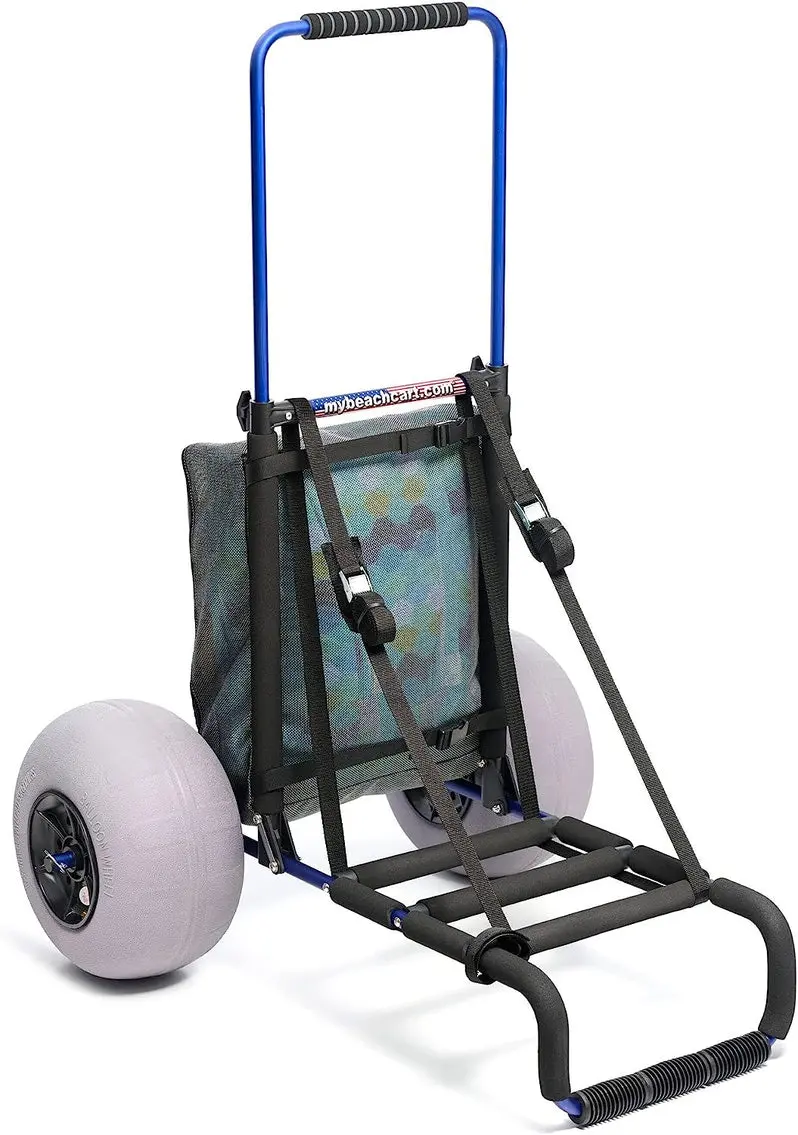 Rustproof Aluminum ATV Utility Trailer – Foldable Design with 13" Off-Road Balloon Tires