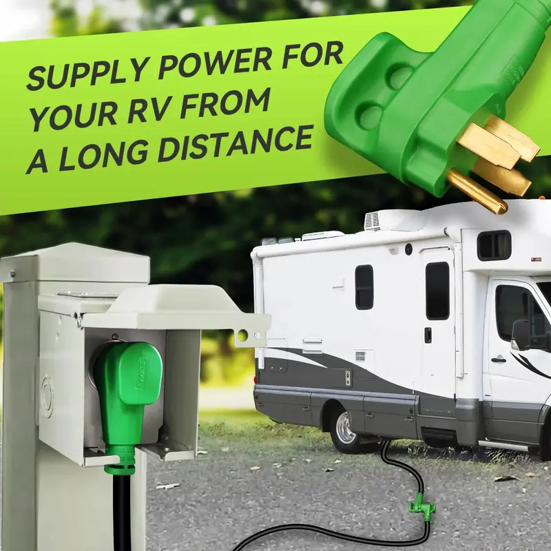 RVMATE 25-Foot Heavy-Duty 50-Amp RV and EV Extension Power Cord 2