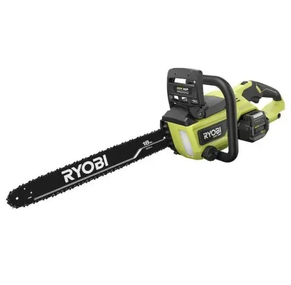 RYOBI 18-Inch 40V Cordless Chainsaw Kit – Includes Battery and Rapid Charger