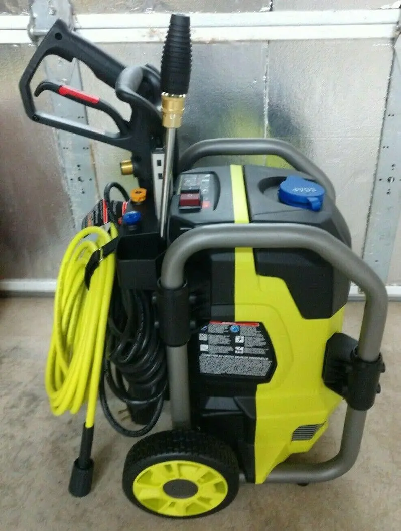 RYOBI 2000 PSI Electric Cold Water Pressure Washer – Compact 1.2 GPM Home Cleaning Tool