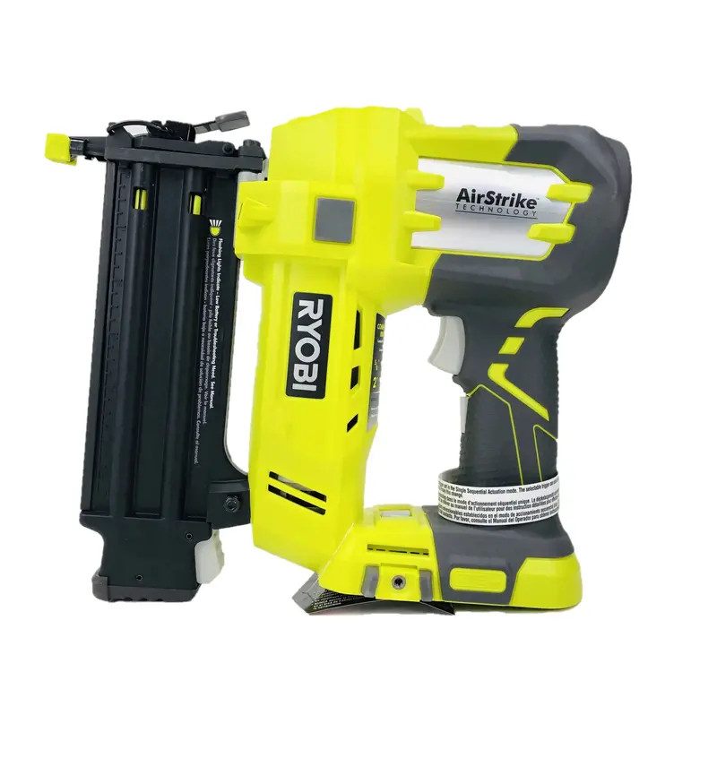 RYOBI ONE+ 18V Cordless Brad Nailer (P320) – Complete Kit with Battery & Fast Charger for Precision Fastening