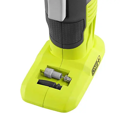 RYOBI ONE+ 18V Cordless Digital Tire Inflator – Precision Gauge, Includes Lithium-Ion Battery and Charger
