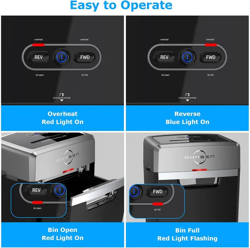 S3105 Commercial Cross-Cut Paper Shredder – 24-Sheet Capacity, 40-Min Continuous Duty, 9-Gal Bin, P-4 Security, 55dB Quiet Operation