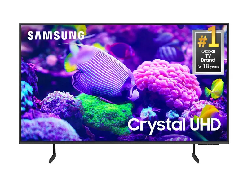 Samsung 85" Crystal UHD 4K Smart TV DU7200B (2024) — PurColor, HDR, and Adaptive Sound
