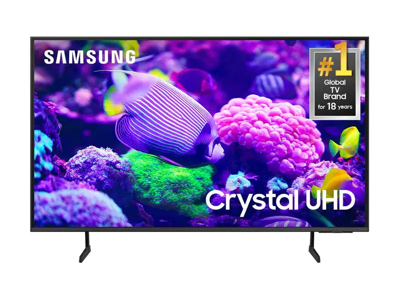 Samsung DU7200B 85" 4K Crystal UHD Smart TV – HDR, PurColor, and Latest Tizen Platform