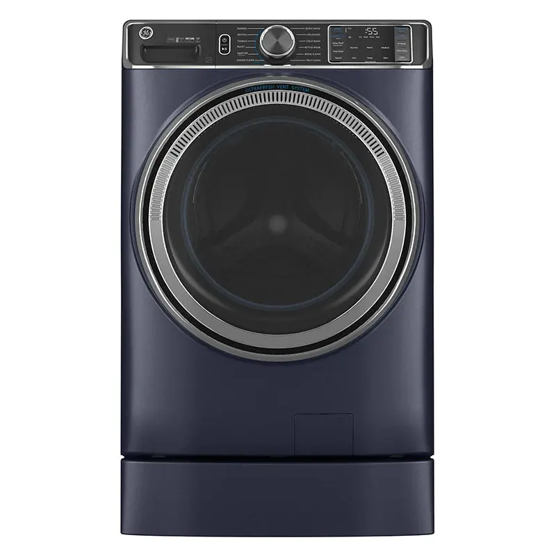 Sapphire Blue Smart Front-Load Washer – 5.0 Cu. Ft. Connected Laundry Appliance with Wi-Fi