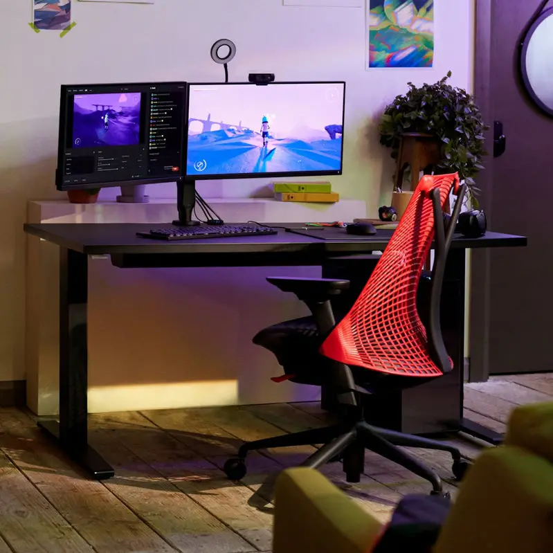 Sayl Advanced Gaming Chair – High-Density Foam, Steel Frame, Tool-Free Setup