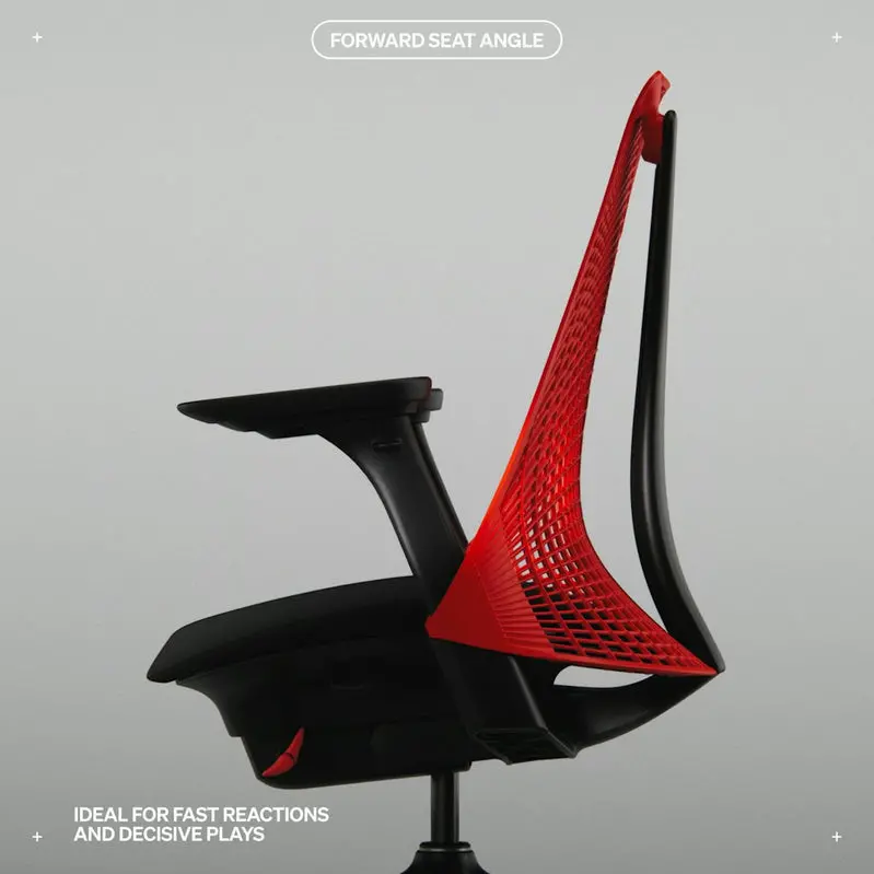 Sayl Performance Gaming Chair – Contoured Seat, 4D Armrests, Smooth Recline