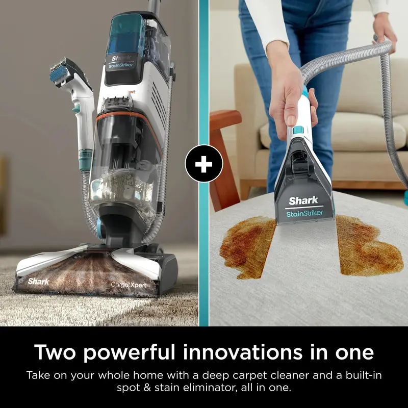 Shark CarpetXpert Deep-Clean Extractor – Advanced StainStriker Technology for Professional-Grade Carpet Cleaning