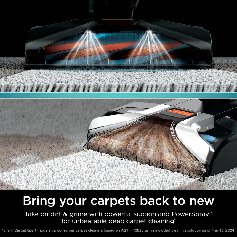 Shark CarpetXpert Deep-Clean Extractor – Advanced StainStriker Technology for Professional-Grade Carpet Cleaning