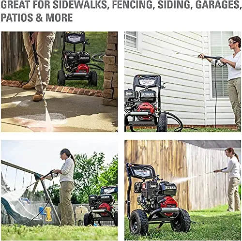 SIMPSON CM61083 Gas Pressure Washer – 3400 PSI Professional Cleaning Power