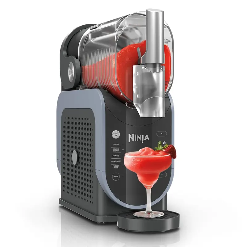 SLUSHi FS301 Slushie Maker – 88 oz Countertop Frozen Drink Machine with 5 One-Touch Programs