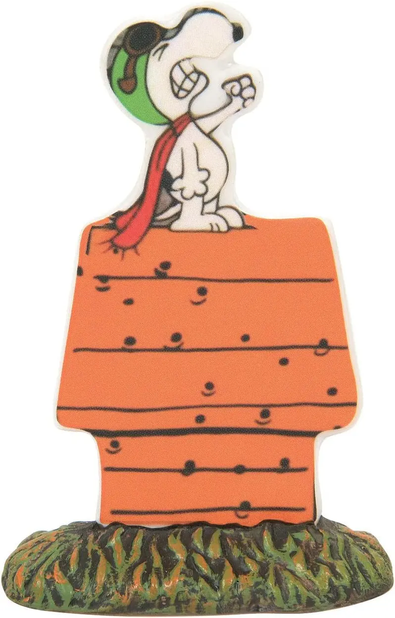 Snow Village Trick-or-Treat Lane Miniature Display – Peanut House Set