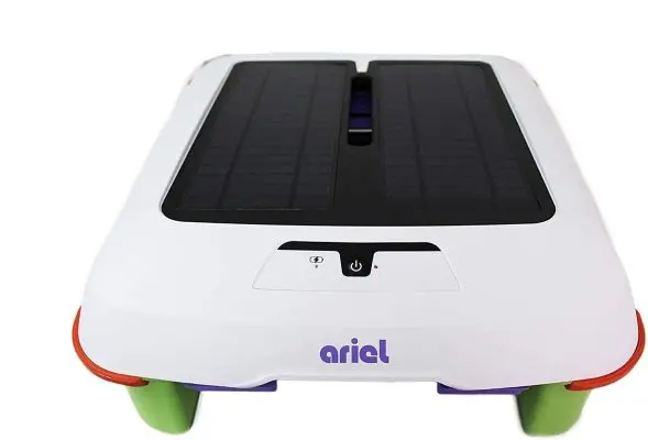 Solar Breeze Ariel Robotic Pool Skimmer – Solar-Powered, Smart Navigation, Large-Capacity Filter Tray