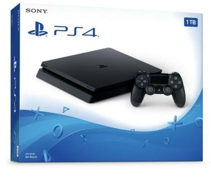 Sony PlayStation 4 Pro Gaming Console – 1TB Black Model with 4K Enhanced Output