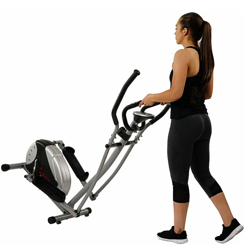 Space-Saving Magnetic Elliptical Machine for Gentle, Effective Home Exercise