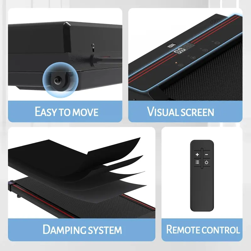 Sperax Under-Desk Walking Treadmill – Space-Saving Fitness Solution for Home Offices