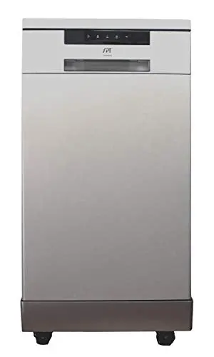 SPT SD-9263SSA ENERGY STAR-Certified Compact Stainless Steel Portable Dishwasher
