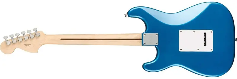 Squier Affinity Stratocaster HSS Electric Guitar Pack – Lake Placid Blue, Maple Fingerboard, Gig Bag & Starter Accessories