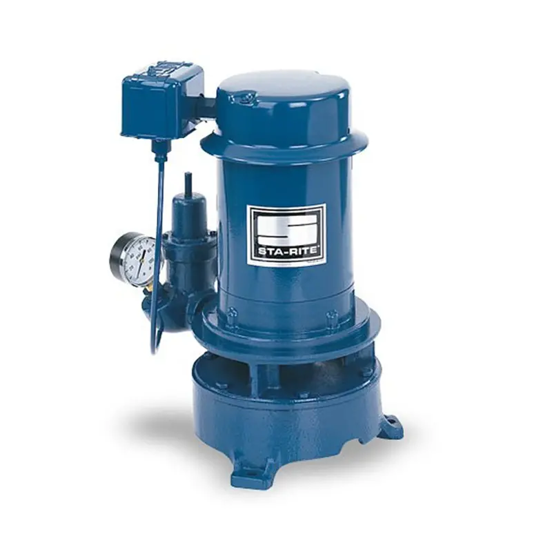 Sta-Rite MS Series 1 HP Cast Iron Deep Well Jet Pump – Vertical Multi-Stage Design with Stainless Steel Shaft