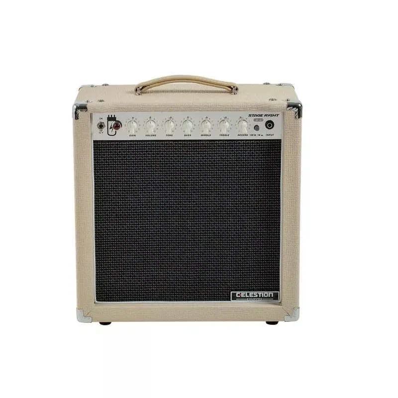Stage Right 15W 1x12 Tube Guitar Amplifier – Celestion Speaker and Analog Spring Reverb Circuit