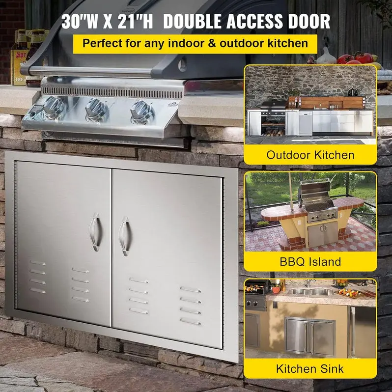 Stainless Steel Natural Gas Drop-In Grill Head – Outlaw Series for Custom Built-In or Freestanding Installations