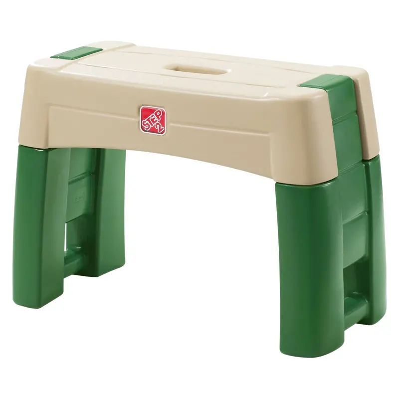Step2 Garden Kneeler & Seat – Dual-Use Outdoor Tool with Padded Cushioned Surface for Comfortable Gardening (Green)