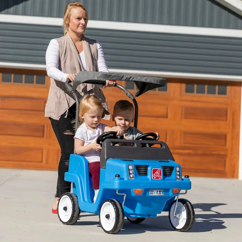 Step2 Side-by-Side Push SUV Ride-On Toy – Dual-Seating Toddler Vehicle for Active Play