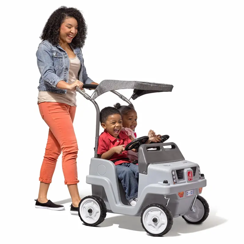 Step2 Side-by-Side Push SUV Ride-On Toy – Dual-Seating Toddler Vehicle for Active Play