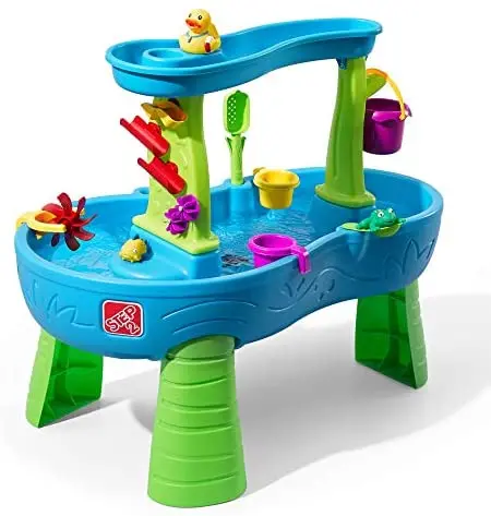 Step2 Splash Pond Kids' Water Table – Interactive Outdoor Sensory Play Center
