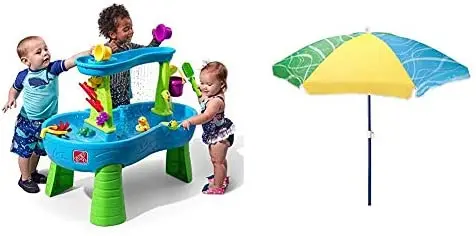 Step2 Splash Pond Kids' Water Table – Interactive Outdoor Sensory Play Center