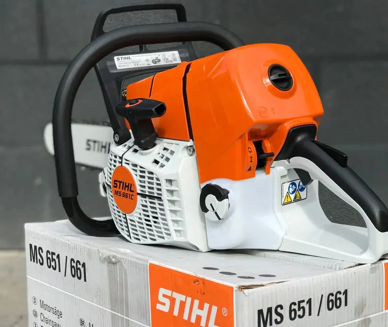 STIHL MS 661 C-M Forestry Chainsaw – 32" Professional Timber Saw with Ergonomic Design & Advanced Combustion