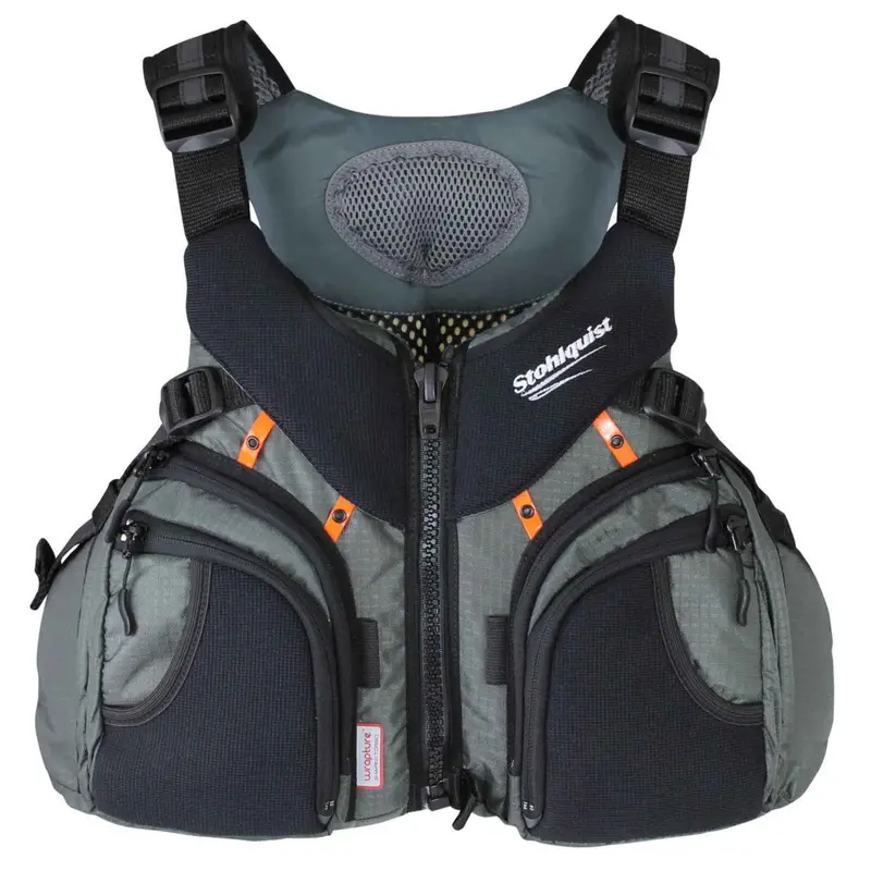Stohlquist Keeper Adult Life Jacket – USCG-Certified Lightweight Flotation Vest for Boating & Watersports