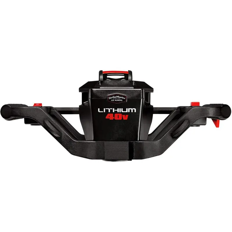 StrikeMaster LFVL-8 40V Brushless Ice Auger – LED-Lit, High-Torque Lithium-Ion Power