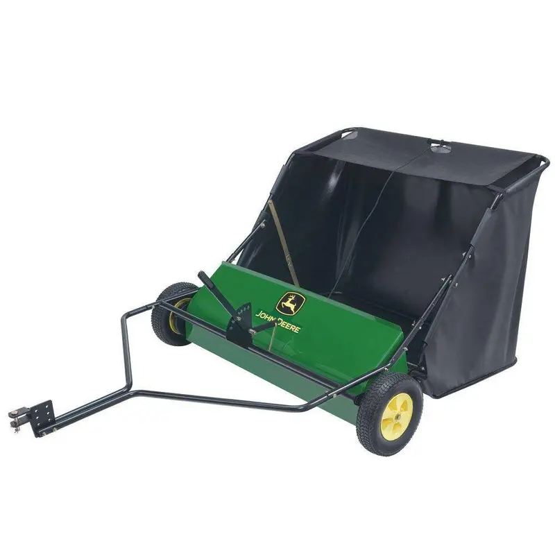 STS-42JDC 42-Inch Tow-Behind Lawn Sweeper – 24 Cubic Foot Debris Capacity