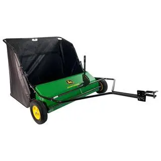 STS-42JDC 42-Inch Tow-Behind Lawn Sweeper – 24 Cubic Foot Debris Capacity