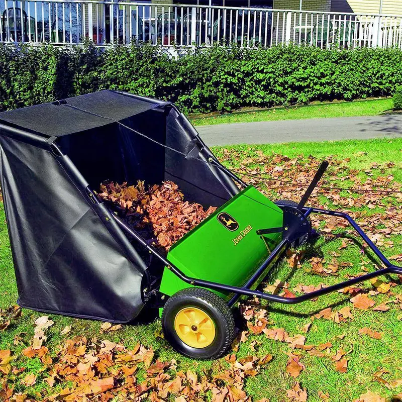STS-42JDC 42-Inch Tow-Behind Lawn Sweeper – 24 Cubic Foot Debris Capacity